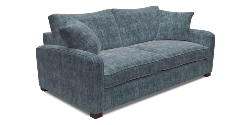 Brook Green 3 Seater Sofa in Two Tone Plain Biscuit