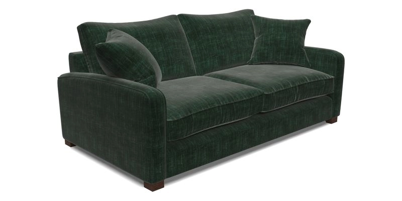 Brook Green 3 Seater Sofa in Two Tone Plain Biscuit