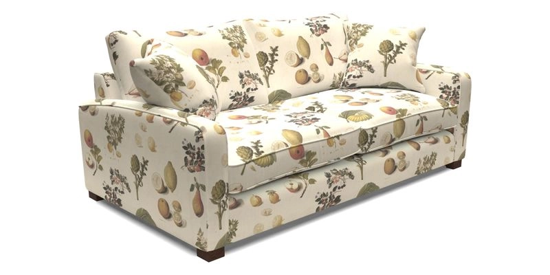 Brook Green 3 Seater Sofa in Two Tone Plain Biscuit