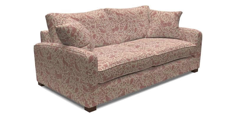 Brook Green 3 Seater Sofa in Two Tone Plain Biscuit