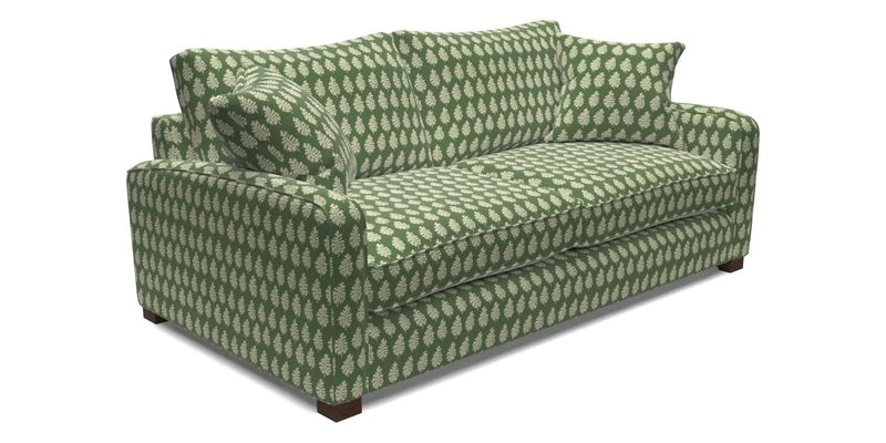 Brook Green 3 Seater Sofa in Two Tone Plain Biscuit