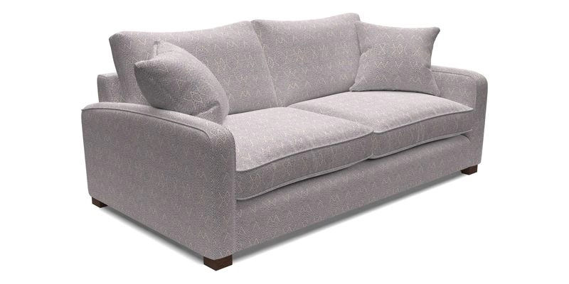 Brook Green 3 Seater Sofa in Two Tone Plain Biscuit