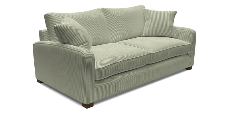 Brook Green 3 Seater Sofa in Two Tone Plain Biscuit