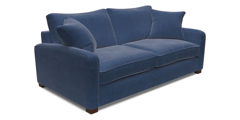 Brook Green 3 Seater Sofa in Two Tone Plain Biscuit