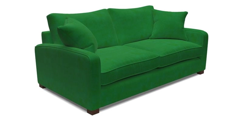 Brook Green 3 Seater Sofa in Two Tone Plain Biscuit
