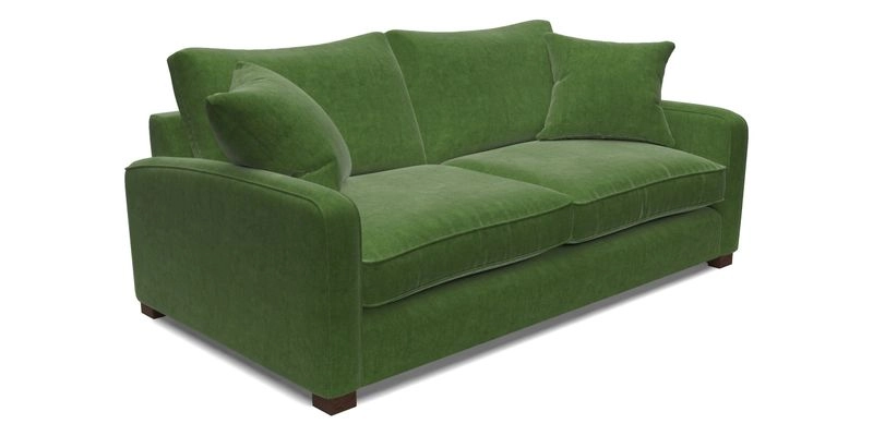 Brook Green 3 Seater Sofa in Two Tone Plain Biscuit