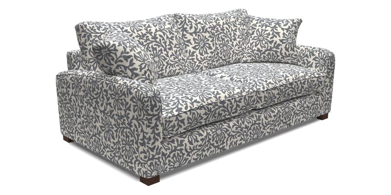 Brook Green 3 Seater Sofa in Two Tone Plain Biscuit