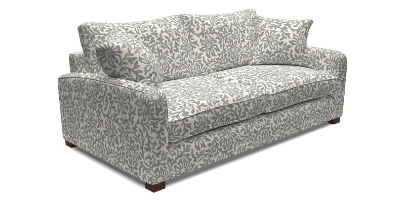 Brook Green 3 Seater Sofa in Two Tone Plain Biscuit