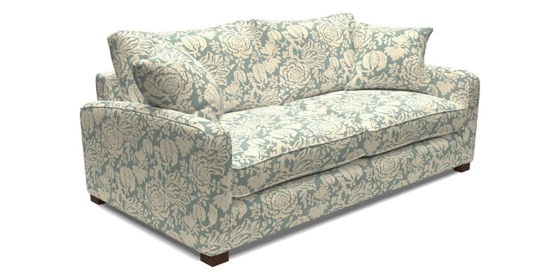 Brook Green 3 Seater Sofa in Two Tone Plain Biscuit