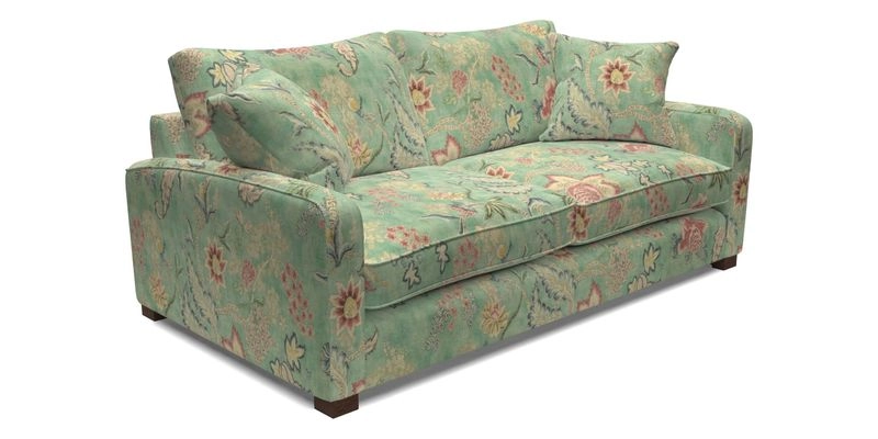 Brook Green 3 Seater Sofa in Two Tone Plain Biscuit