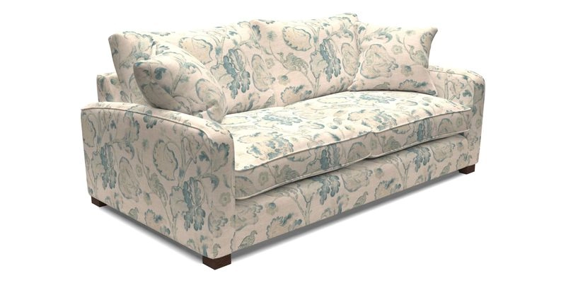 Brook Green 3 Seater Sofa in Two Tone Plain Biscuit