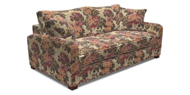 Brook Green 3 Seater Sofa in Two Tone Plain Biscuit