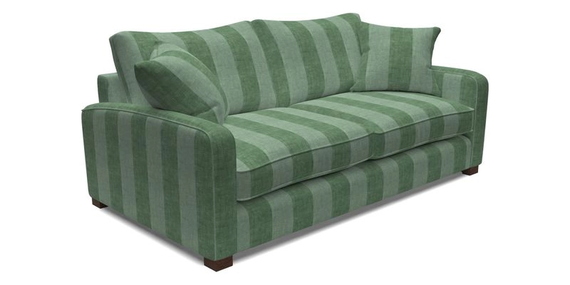 Brook Green 3 Seater Sofa in Two Tone Plain Biscuit