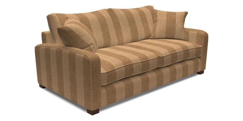 Brook Green 3 Seater Sofa in Two Tone Plain Biscuit