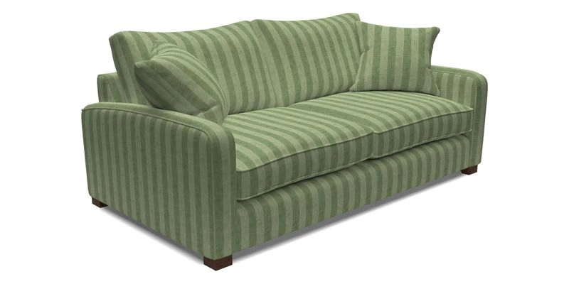 Brook Green 3 Seater Sofa in Two Tone Plain Biscuit