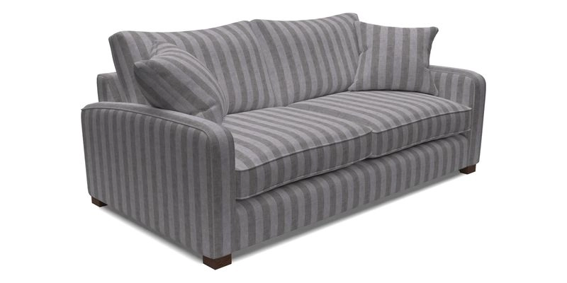 Brook Green 3 Seater Sofa in Two Tone Plain Biscuit