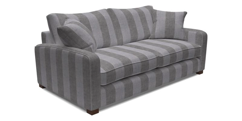Brook Green 3 Seater Sofa in Two Tone Plain Biscuit