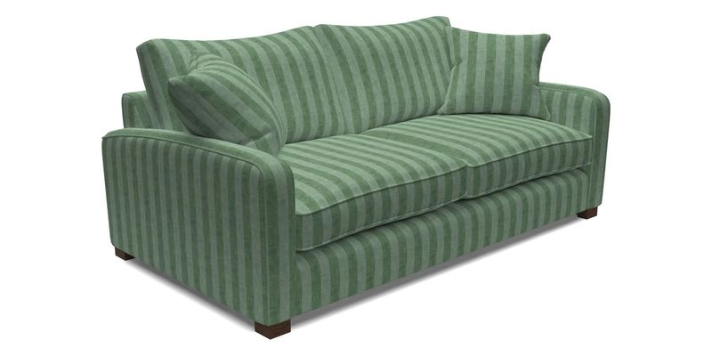 Brook Green 3 Seater Sofa in Two Tone Plain Biscuit