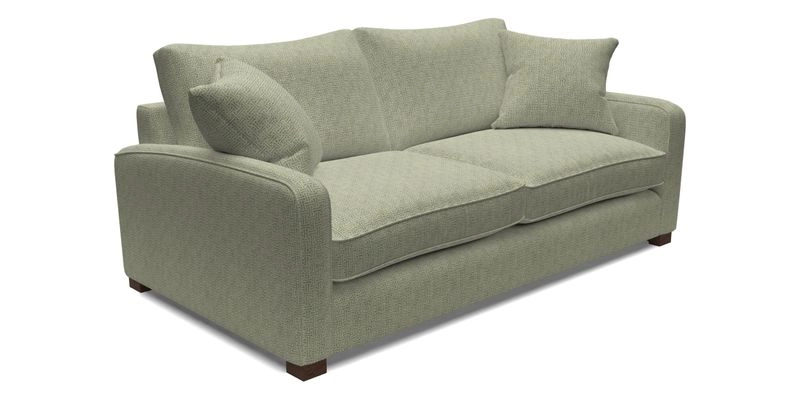 Brook Green 3 Seater Sofa in Two Tone Plain Biscuit