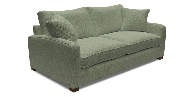 Brook Green 3 Seater Sofa in Two Tone Plain Biscuit