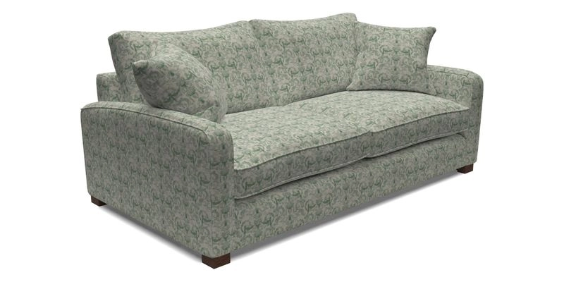 Brook Green 3 Seater Sofa in Two Tone Plain Biscuit