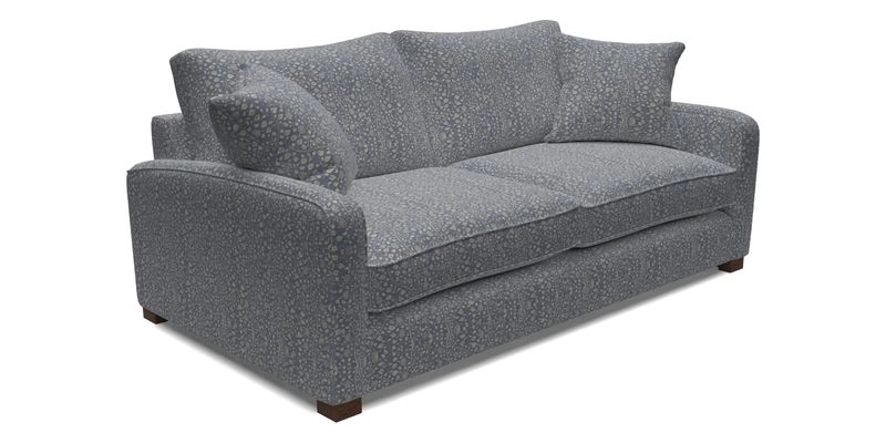 Brook Green 3 Seater Sofa in Two Tone Plain Biscuit