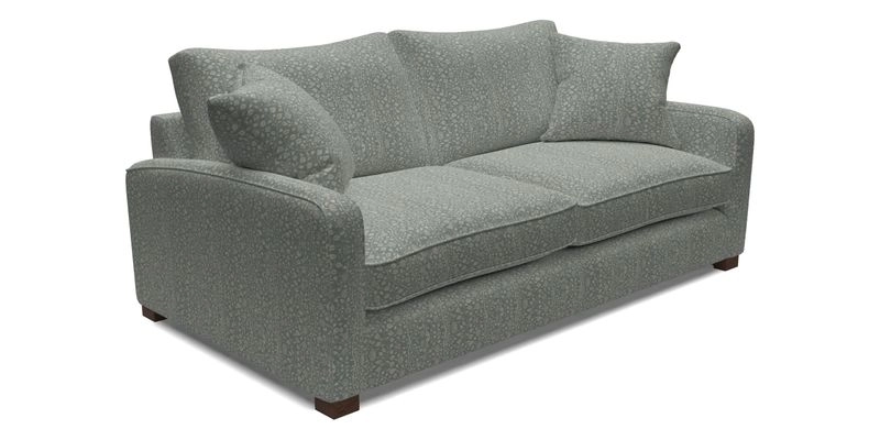 Brook Green 3 Seater Sofa in Two Tone Plain Biscuit