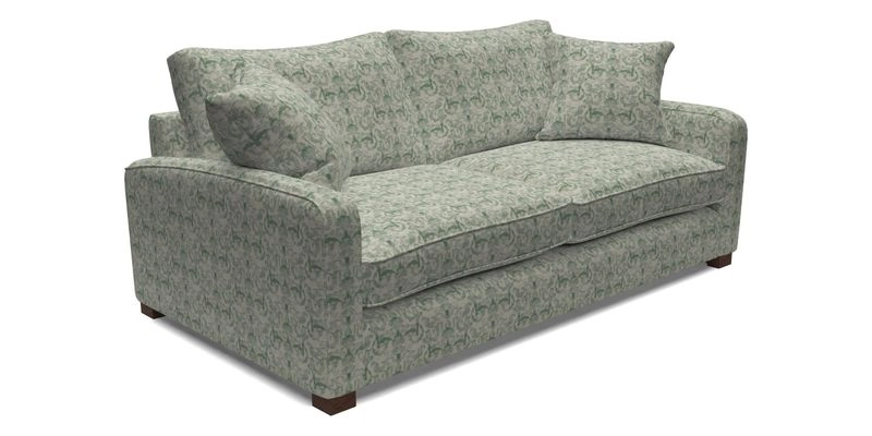 Brook Green 3 Seater Sofa in Two Tone Plain Biscuit