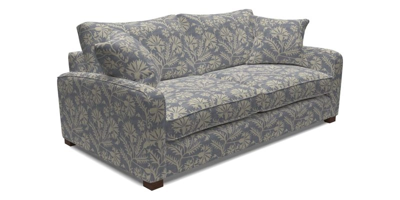 Brook Green 3 Seater Sofa in Two Tone Plain Biscuit