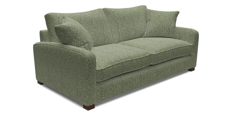 Brook Green 3 Seater Sofa in Two Tone Plain Biscuit