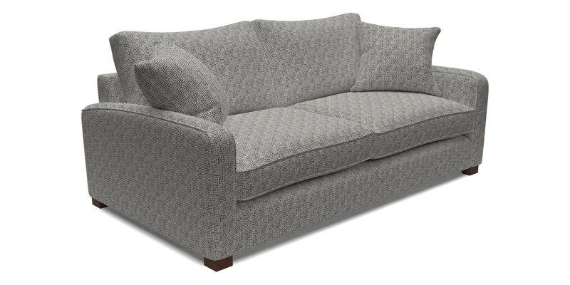 Brook Green 3 Seater Sofa in Two Tone Plain Biscuit