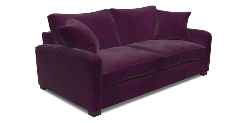 Brook Green 3 Seater Sofa in Two Tone Plain Biscuit
