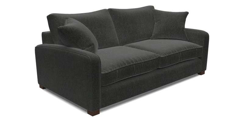 Brook Green 3 Seater Sofa in Two Tone Plain Biscuit