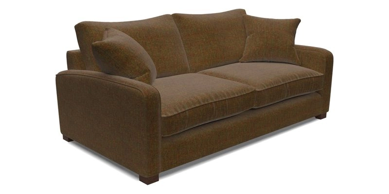 Brook Green 3 Seater Sofa in Two Tone Plain Biscuit