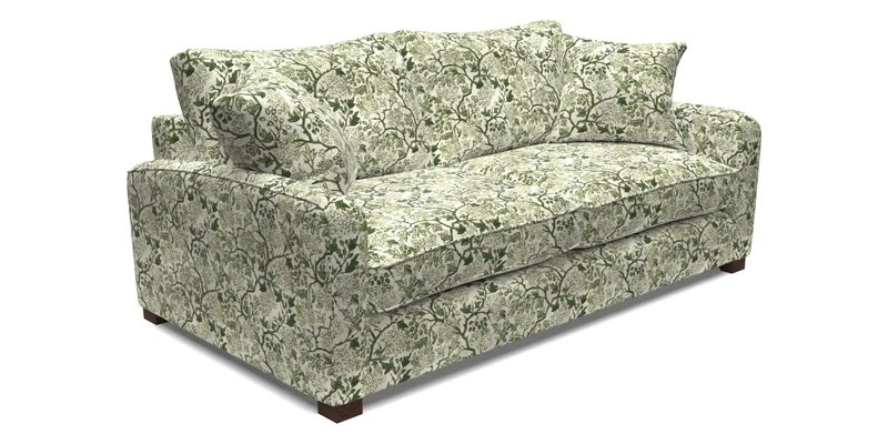 Brook Green 3 Seater Sofa in Two Tone Plain Biscuit