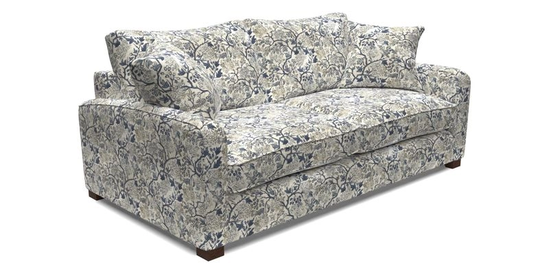Brook Green 3 Seater Sofa in Two Tone Plain Biscuit