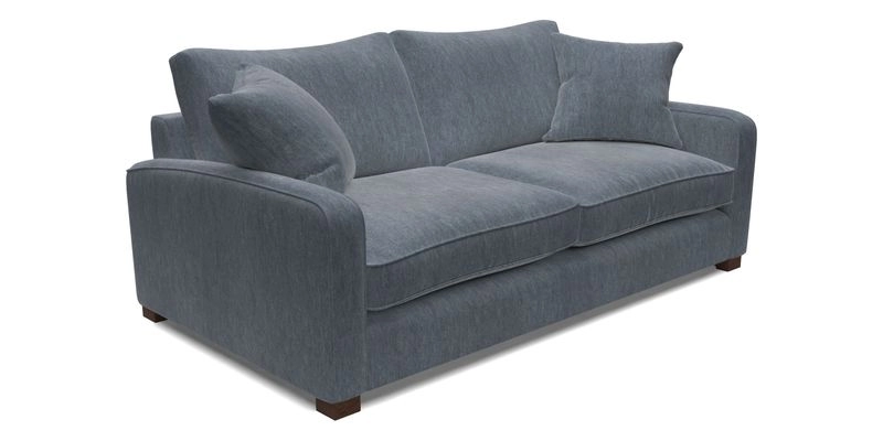 Brook Green 3 Seater Sofa in Two Tone Plain Biscuit