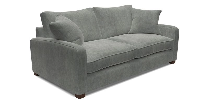Brook Green 3 Seater Sofa in Two Tone Plain Biscuit