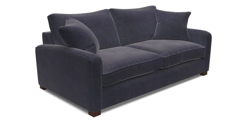 Brook Green 3 Seater Sofa in Two Tone Plain Biscuit