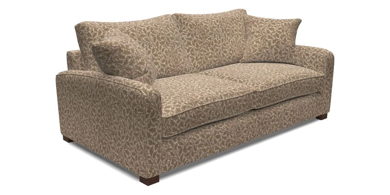 Brook Green 3 Seater Sofa in Two Tone Plain Biscuit