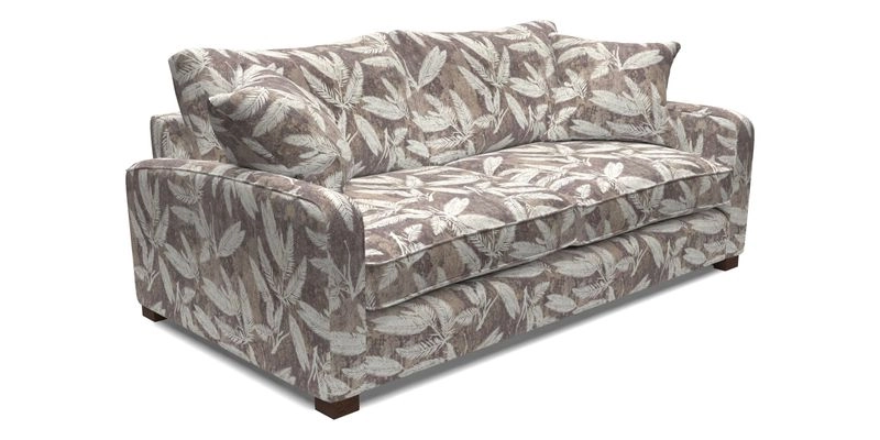 Brook Green 3 Seater Sofa in Two Tone Plain Biscuit