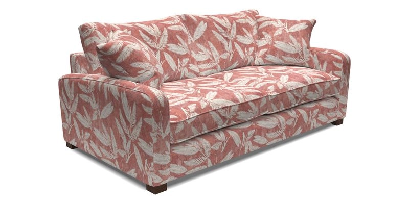 Brook Green 3 Seater Sofa in Two Tone Plain Biscuit