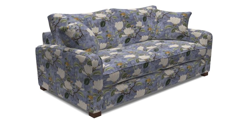 Brook Green 3 Seater Sofa in Two Tone Plain Biscuit