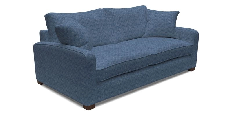 Brook Green 3 Seater Sofa in Two Tone Plain Biscuit