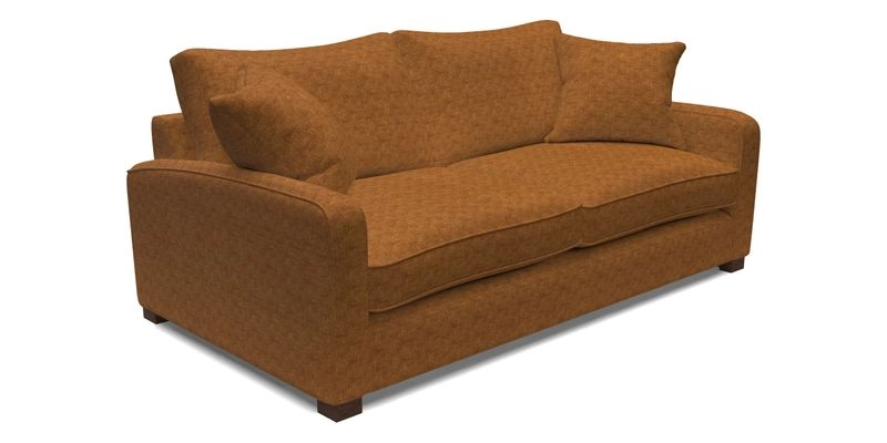 Brook Green 3 Seater Sofa in Two Tone Plain Biscuit