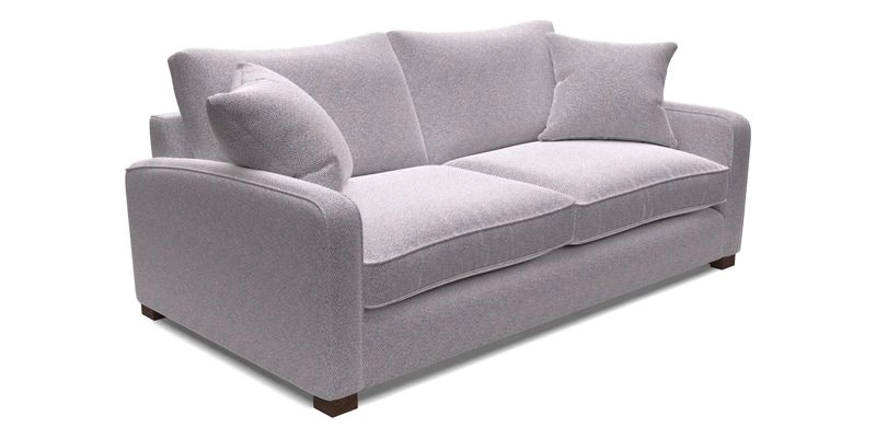 Brook Green 3 Seater Sofa in Two Tone Plain Biscuit