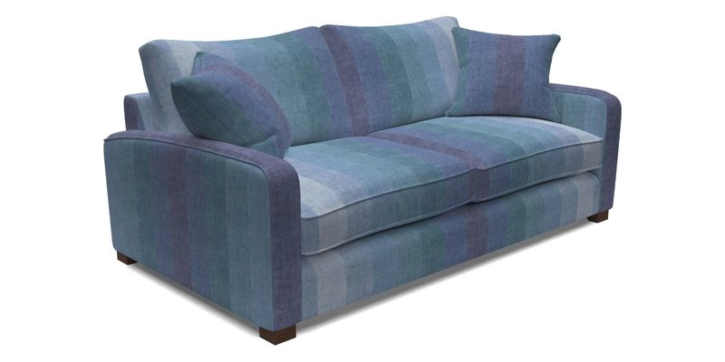 Brook Green 3 Seater Sofa in Two Tone Plain Biscuit