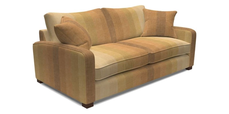 Brook Green 3 Seater Sofa in Two Tone Plain Biscuit