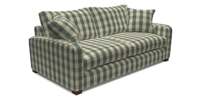 Brook Green 3 Seater Sofa in Two Tone Plain Biscuit