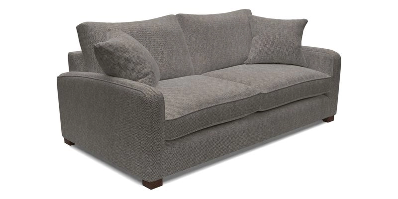 Brook Green 3 Seater Sofa in Two Tone Plain Biscuit